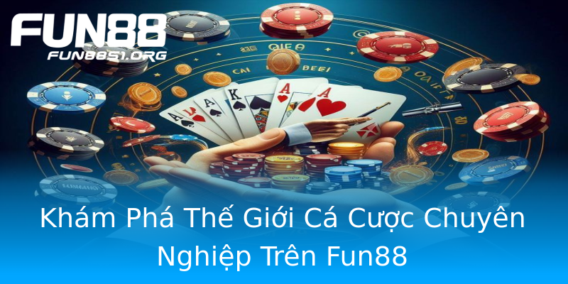 Khám Phá Thế Giới Cá Cược Chuyên Nghiệp Trên Fun88 Khám Phá Thế Giới Cá Cược Chuyên Nghiệp Trên Fun88